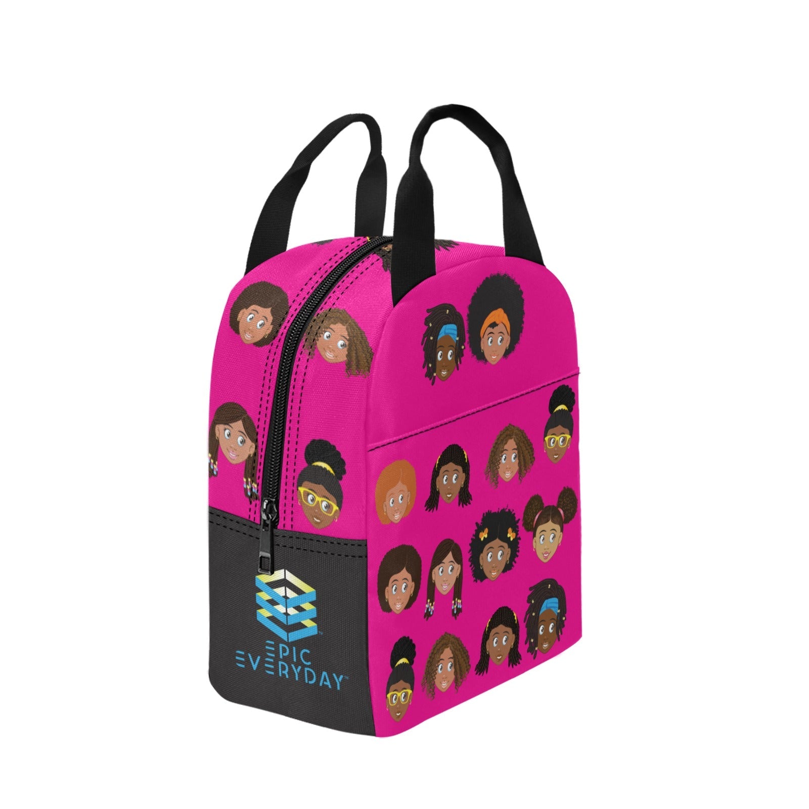 Girls Top Zip Lunch Bag