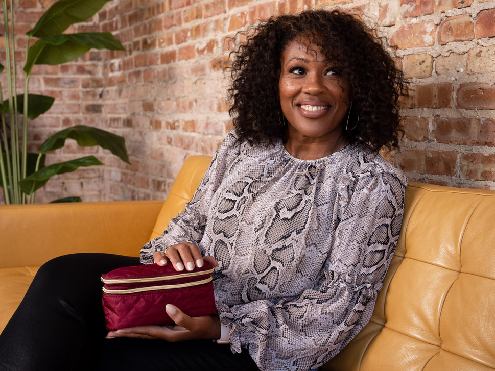 Ms. J Travel Makeup Case