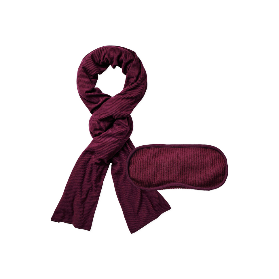 Travel Blanket | Ribbed + Free Eye-mask