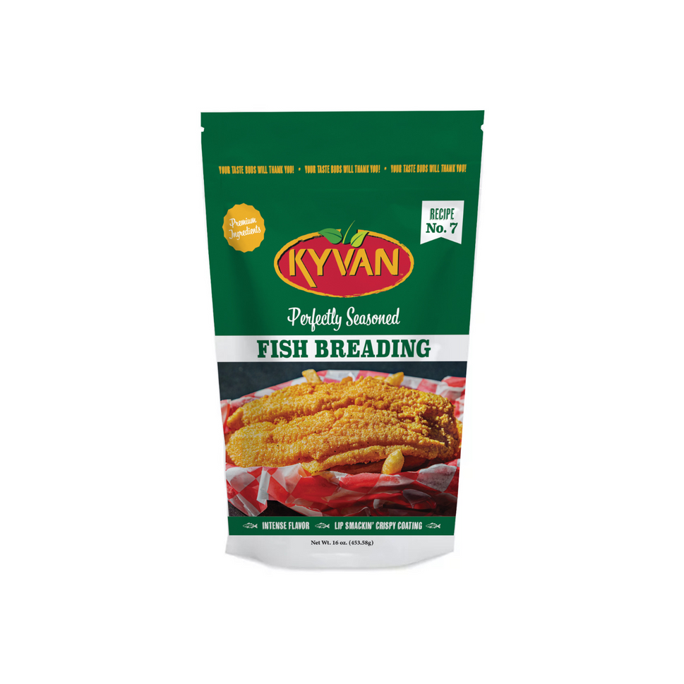 Perfectly Seasoned Chicken & Fish Breading with Original Hot Sauce - Variety 3 Pack