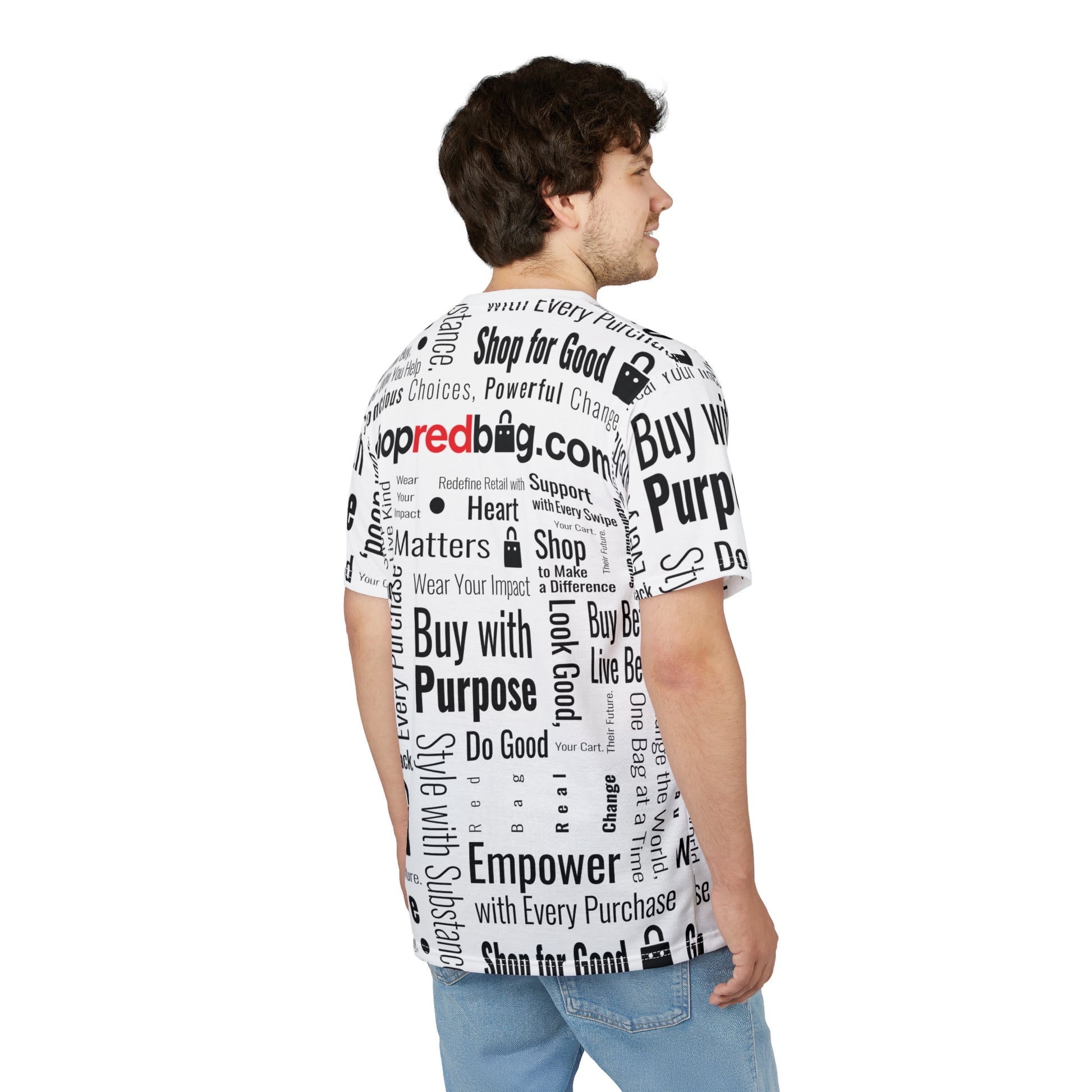 Empower With Every Purchase- shopredbag Unisex T-Shirt