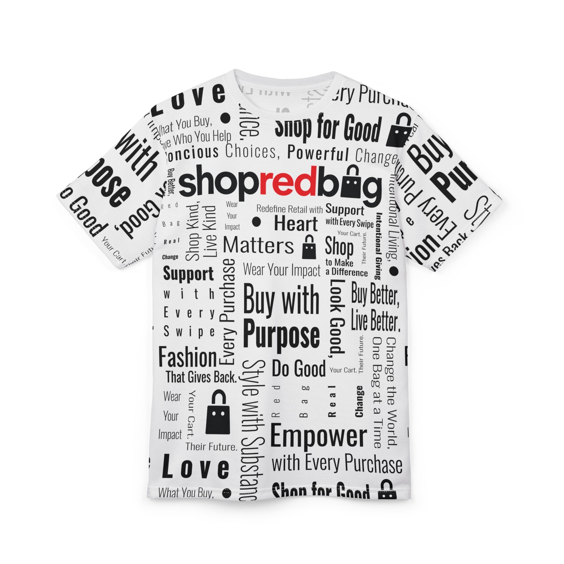 Empower With Every Purchase- shopredbag Unisex T-Shirt