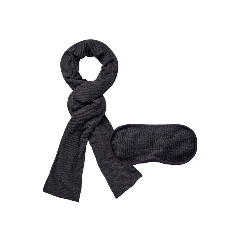 Travel Blanket | Ribbed + Free Eye-mask