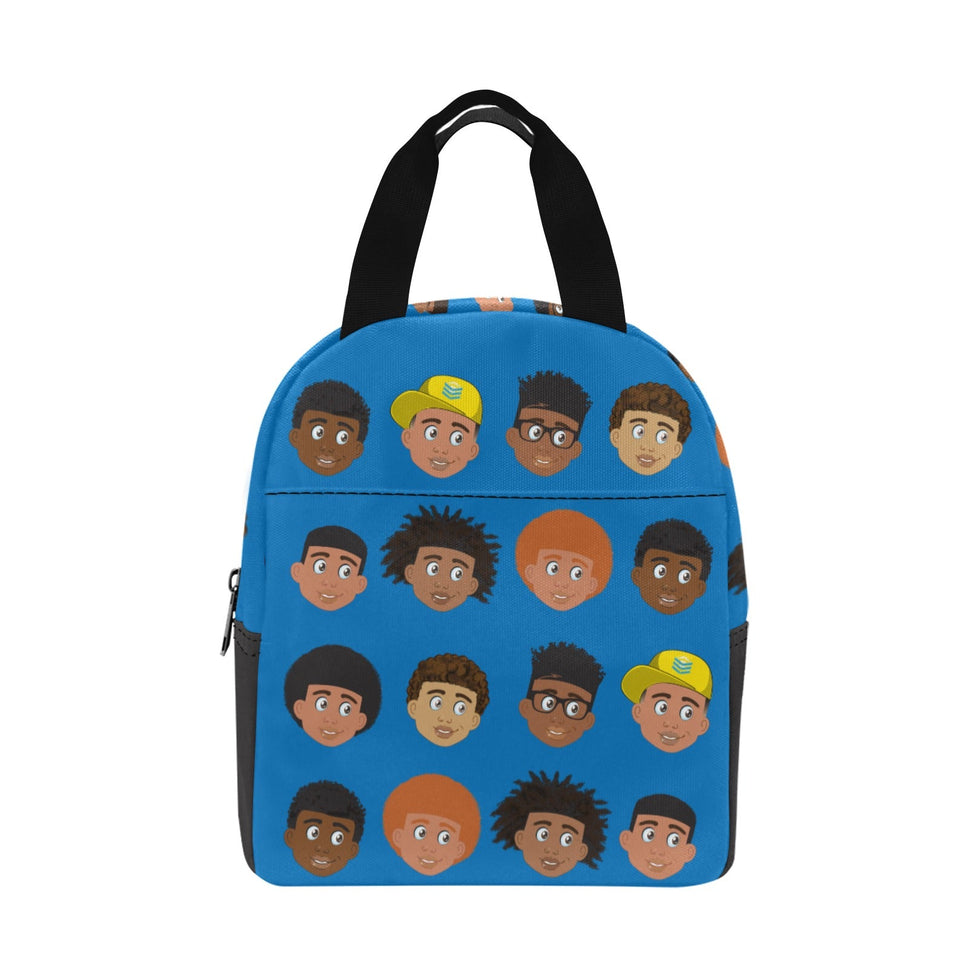 Boys Top Zip Lunch Bag