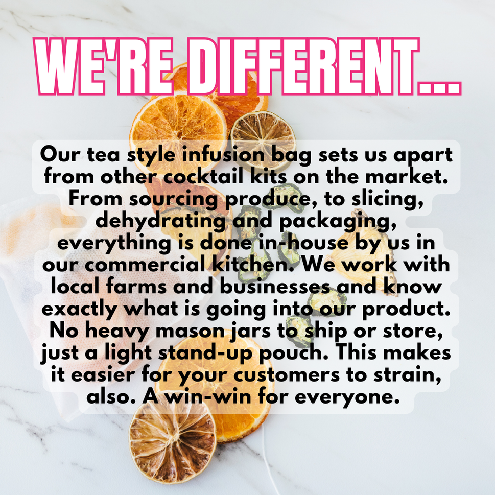 Berry Lavender Lemonade Alcohol Infusion Cocktail Kit