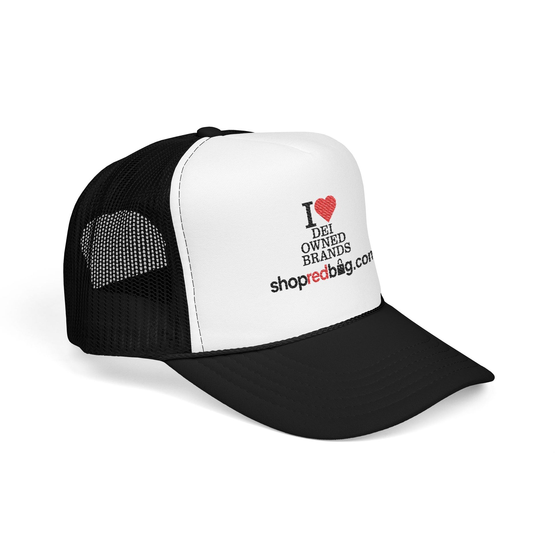 I Love DEI-Owned Brands - shopredbag Trucker Hat