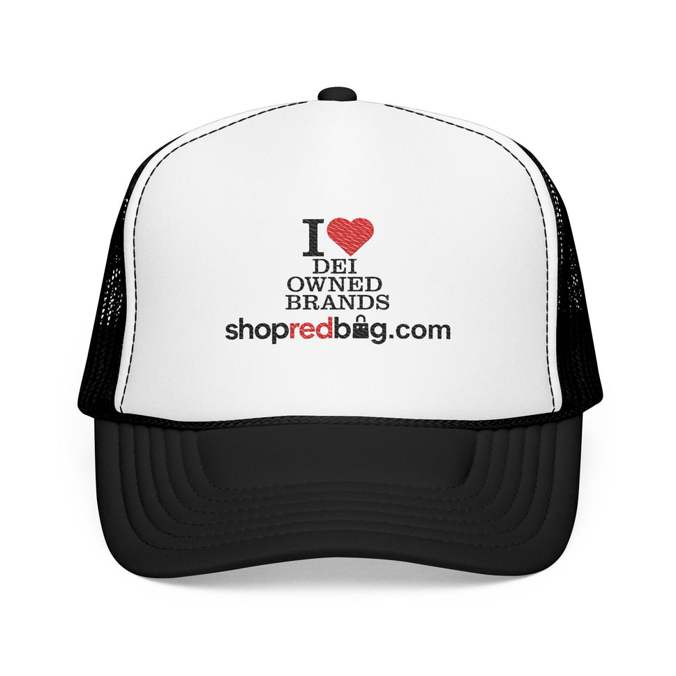 I Love DEI-Owned Brands - shopredbag Trucker Hat