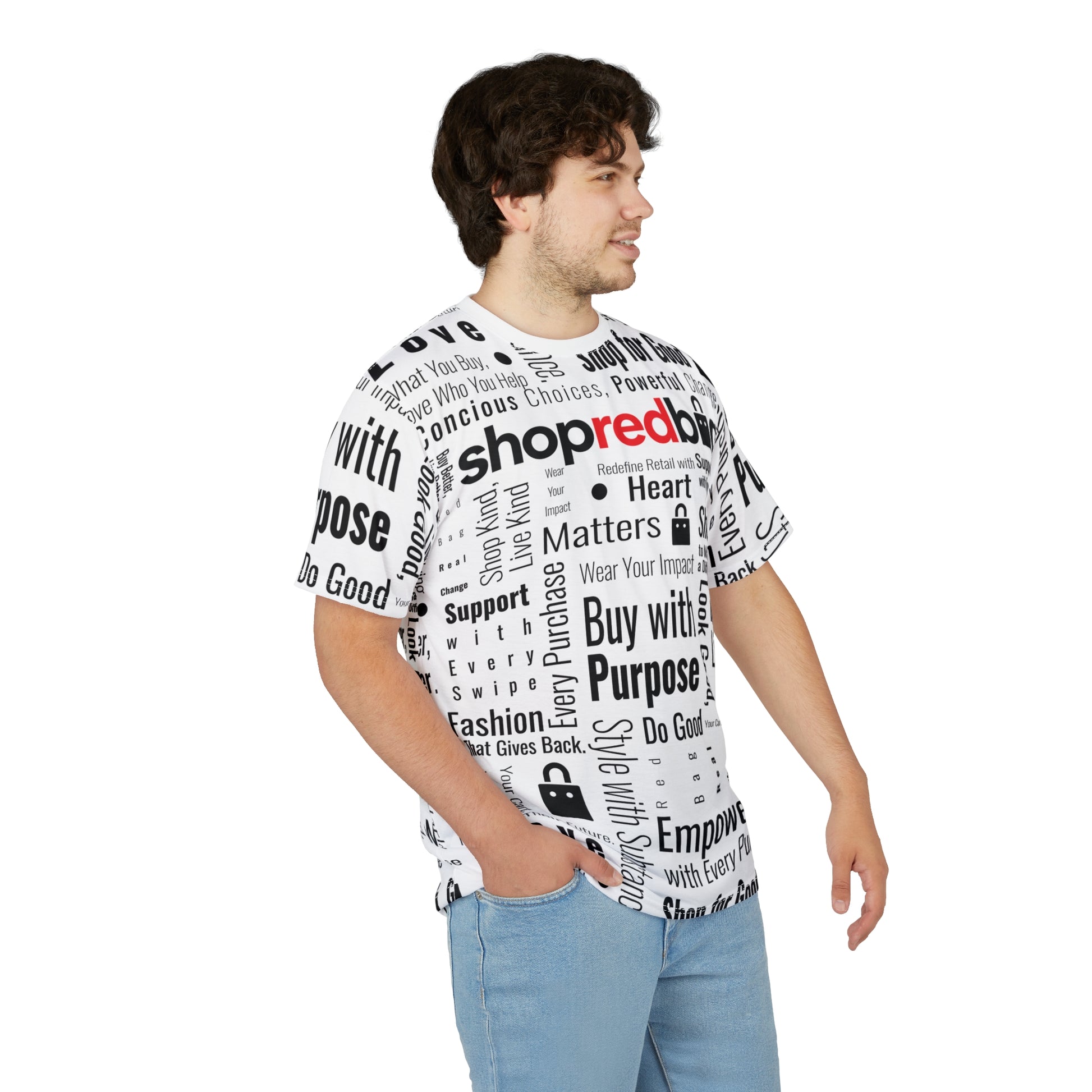 Empower With Every Purchase- shopredbag Unisex T-Shirt