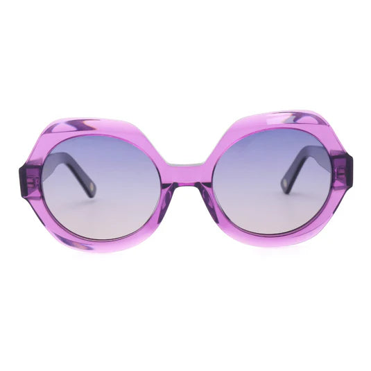 Purple Angles Hexagon