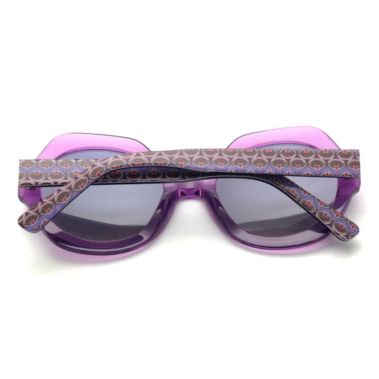 Purple Angles Hexagon