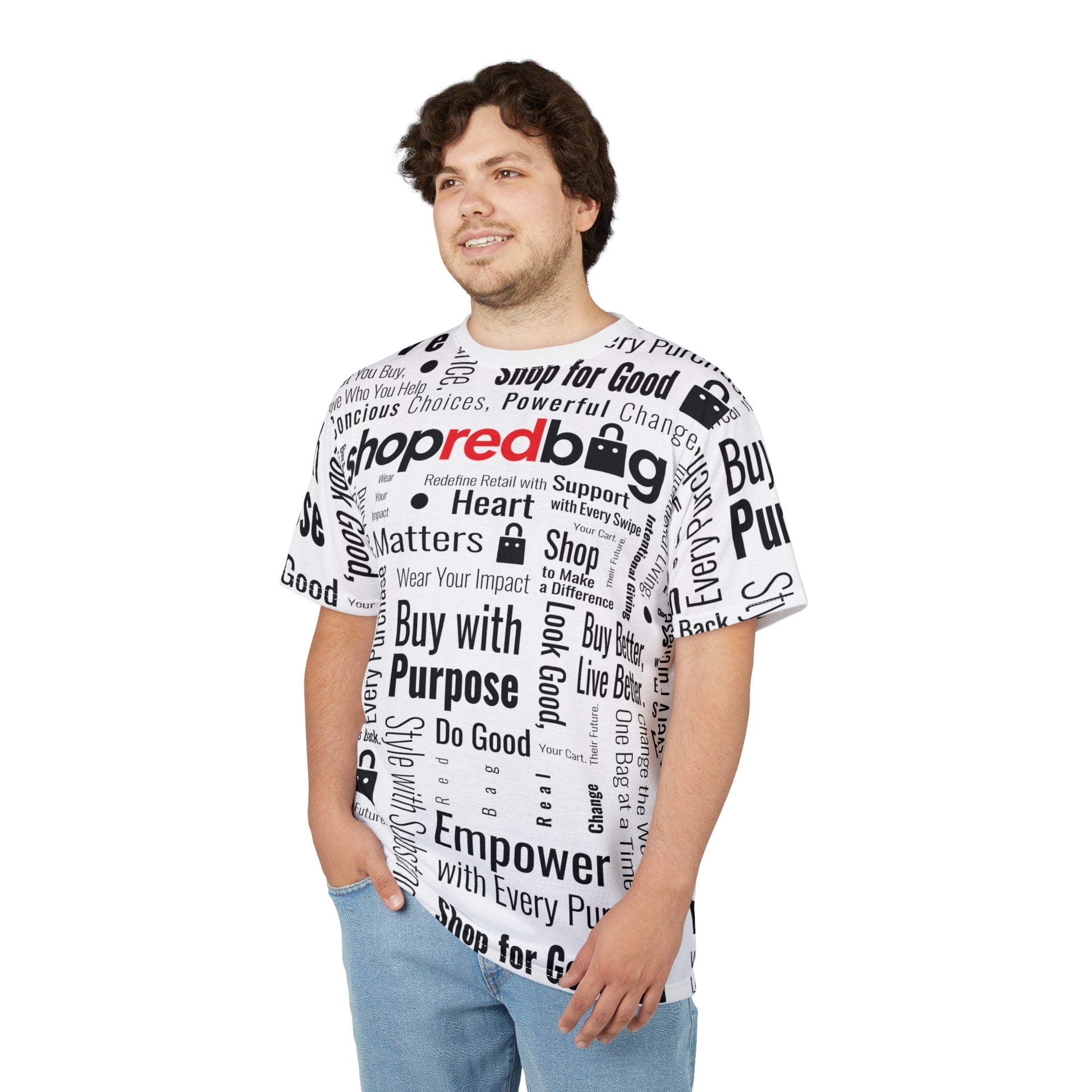 Empower With Every Purchase- shopredbag Unisex T-Shirt