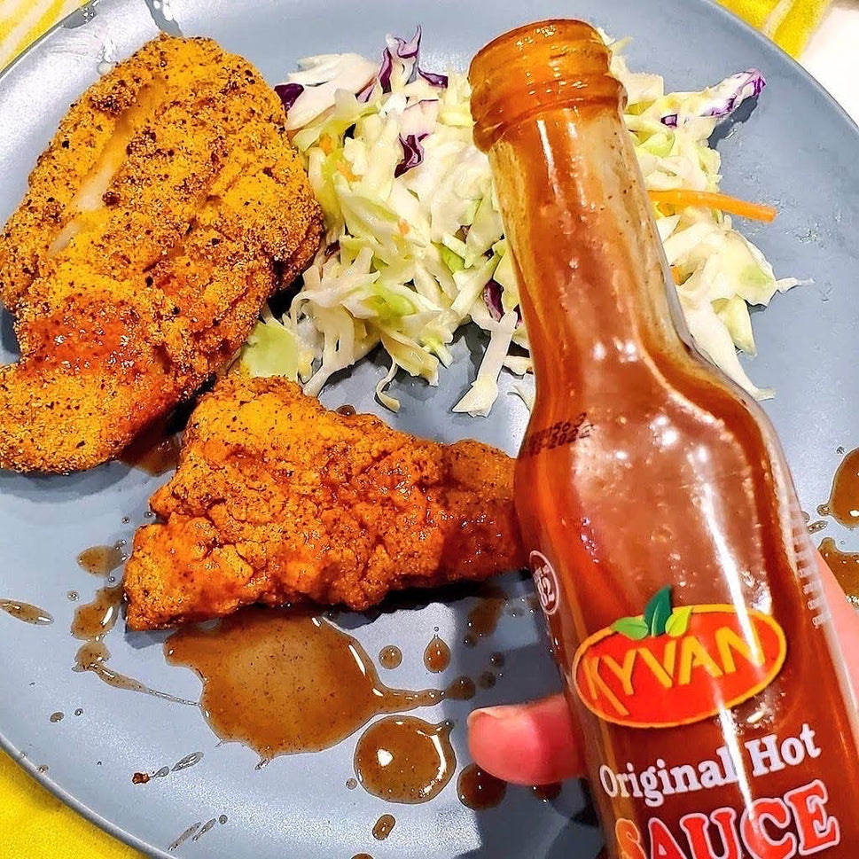 Perfectly Seasoned Chicken & Fish Breading with Original Hot Sauce - Variety 3 Pack