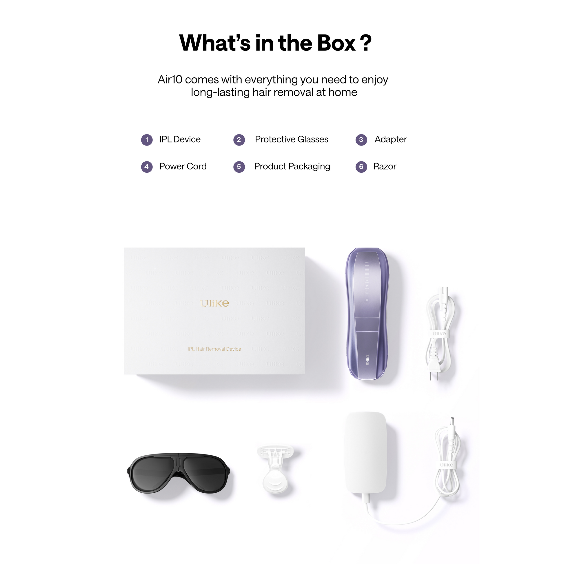 Ulike Air 10 - IPL Hair Removal Device