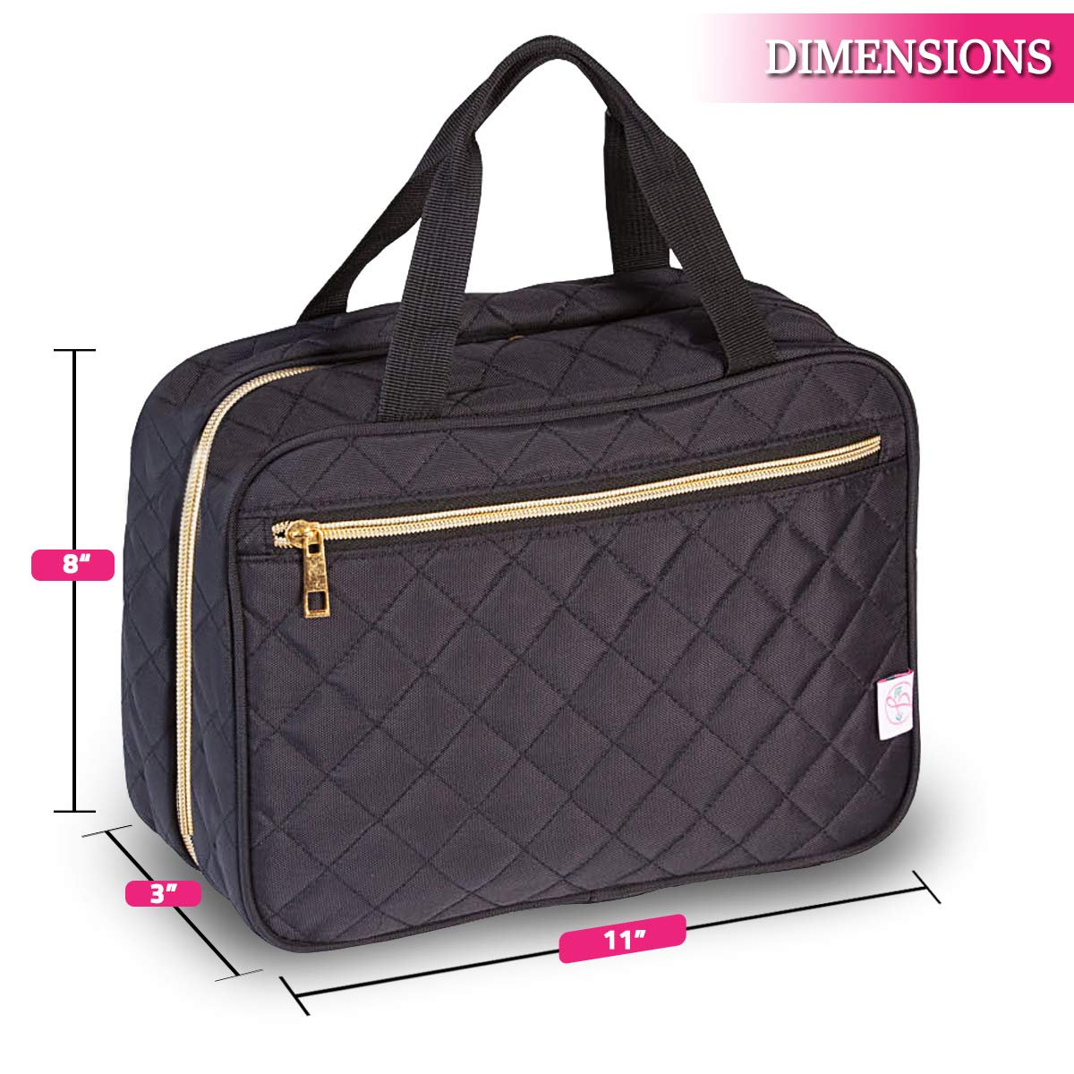 Ms. J Hanging Toiletry Bag for Women