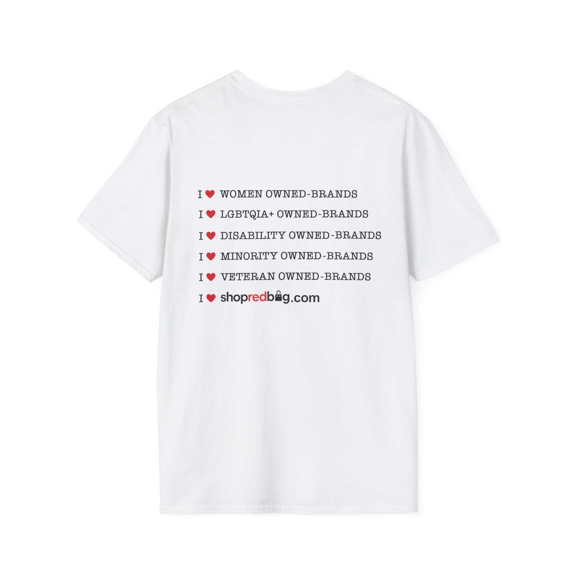 I Love Diversity - shopredbag Unisex T-Shirt