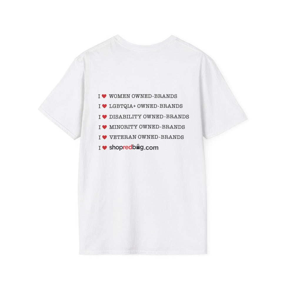 I Love Diversity - shopredbag Unisex T-Shirt