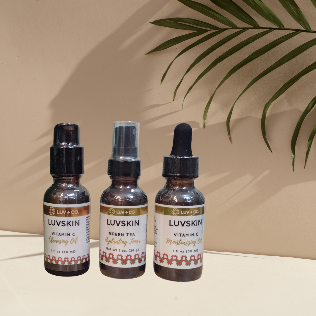 LUVSKIN Brighten My Day Skincare Set