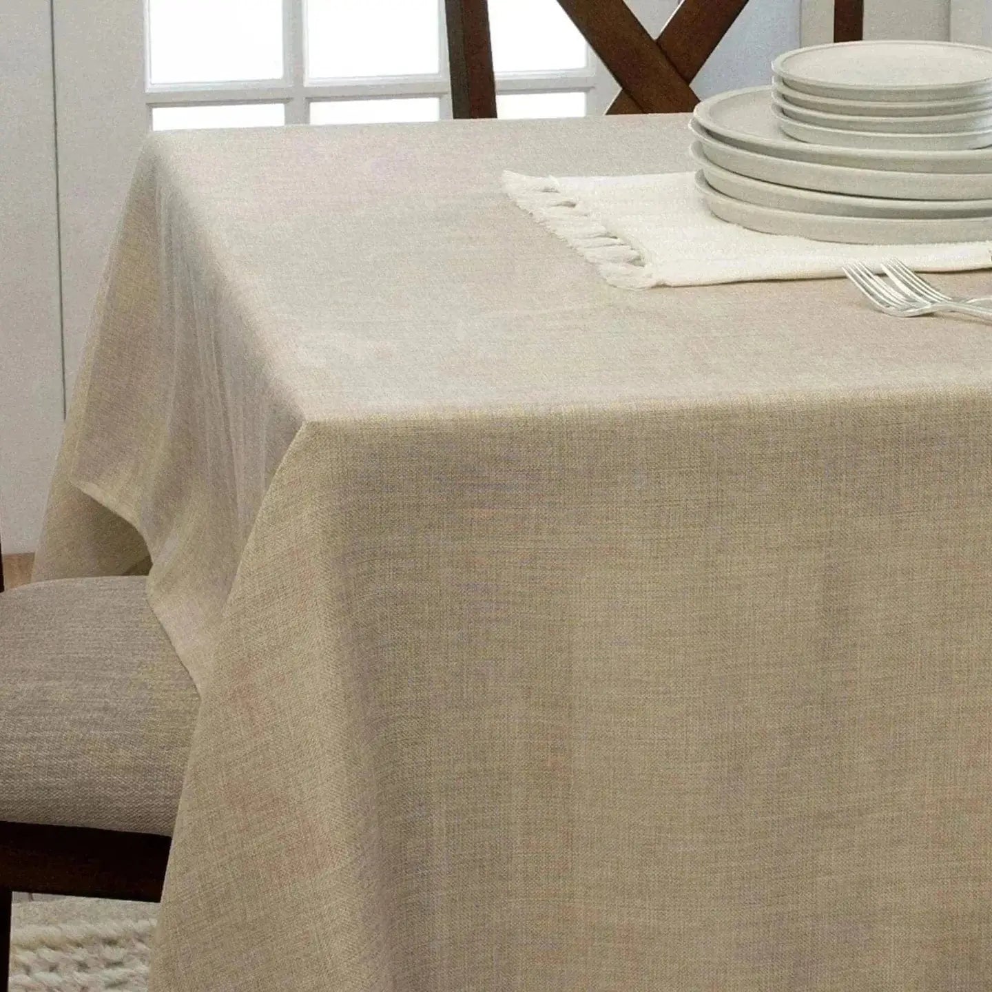 Burlap Tablecloth