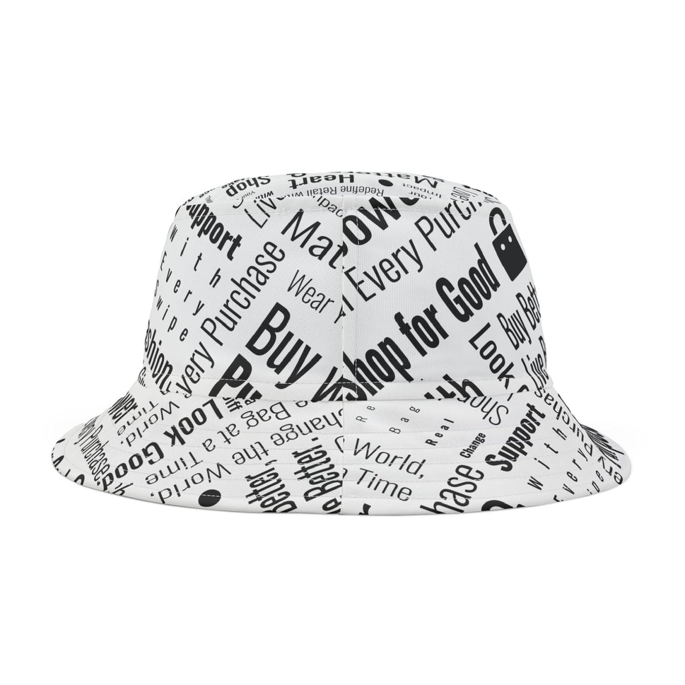 Shop Loud Shop Proud - shopredbag Bucket Hat