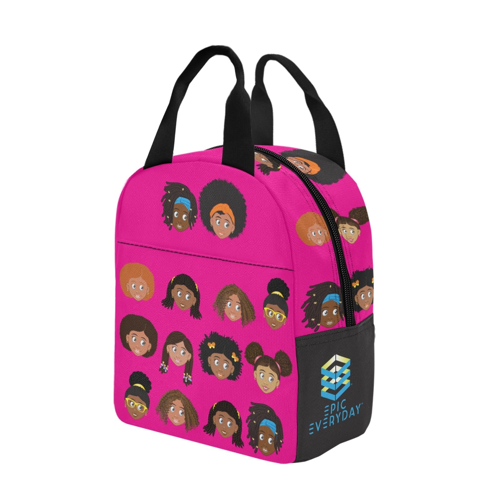 Girls Top Zip Lunch Bag