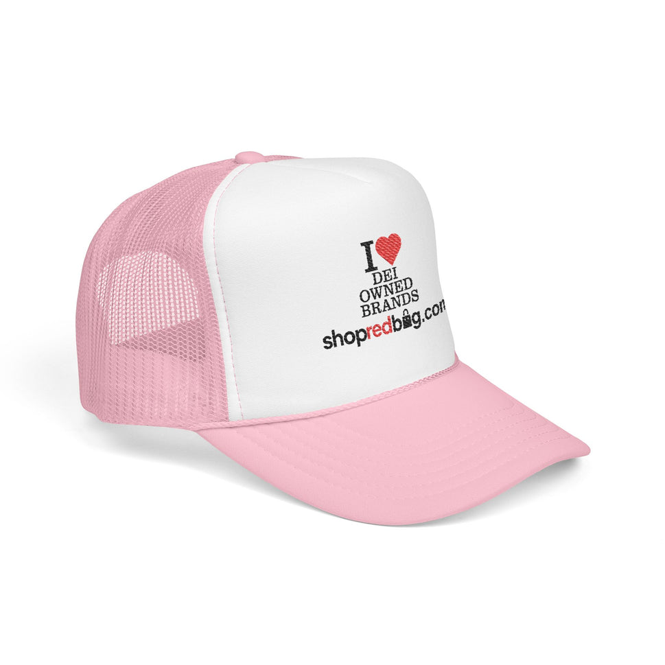 I Love DEI-Owned Brands - shopredbag Trucker Hat