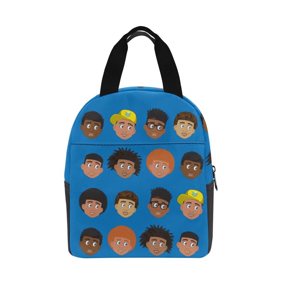 Boys Top Zip Lunch Bag