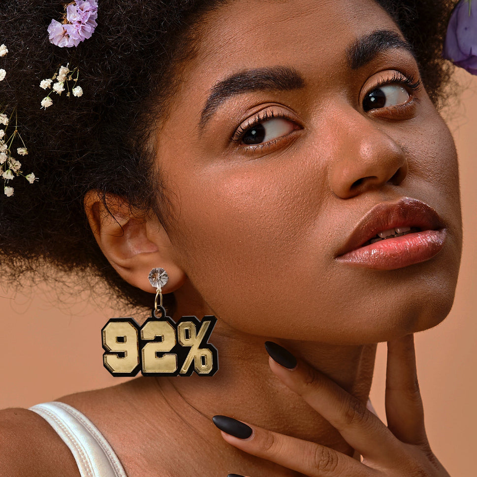 "92%" Earrings