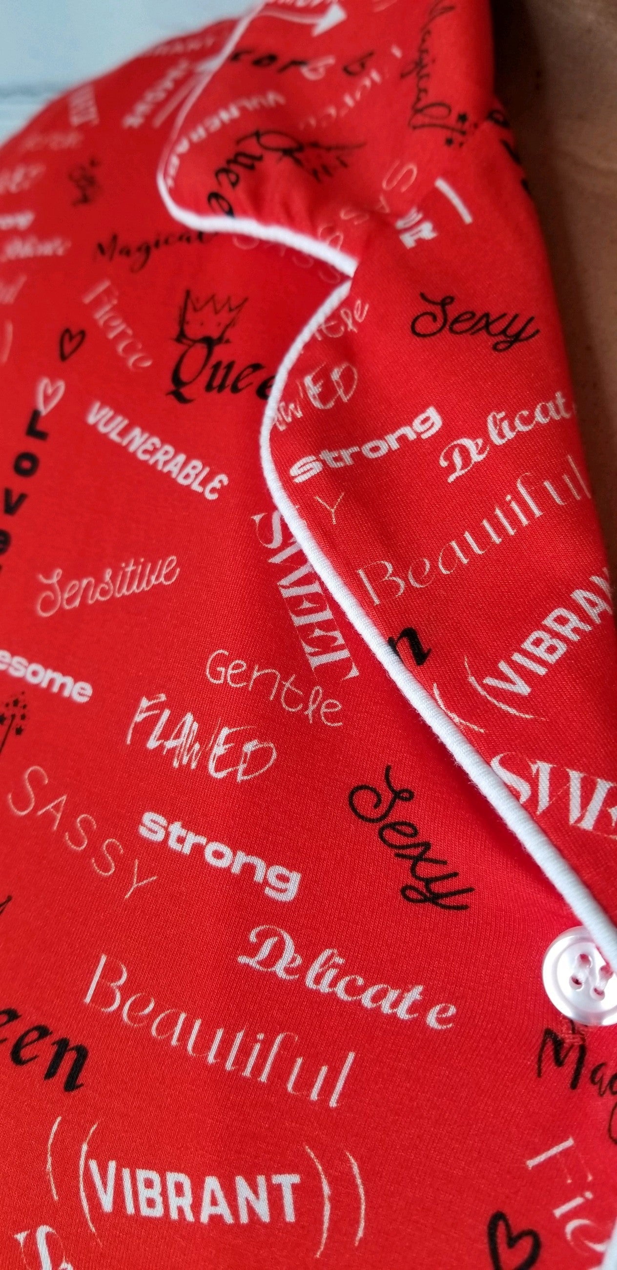 Affirmations - Bamboo Sleepshirt, With A Matching Satin-Lined Bonnet