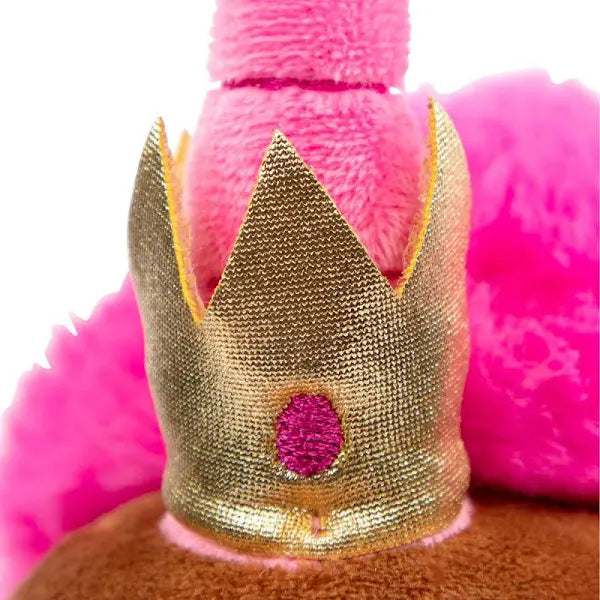 Afro Unicorn Pink Plush