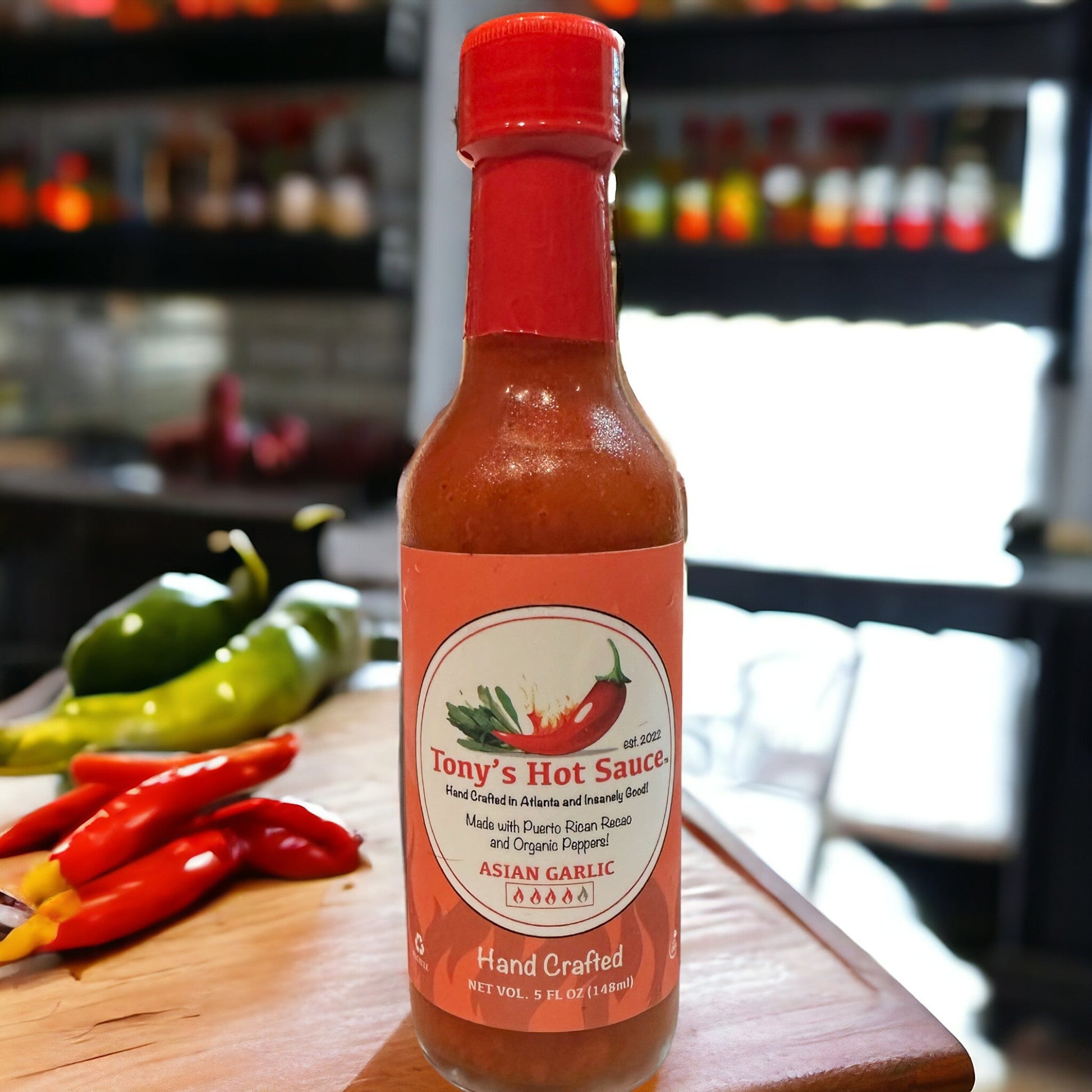 Asian Garlic + Caribbean Jalapeno + Hot Honey Hot Sauce Set