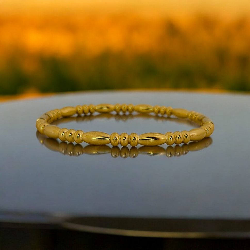 Beaded Elegance Bangle