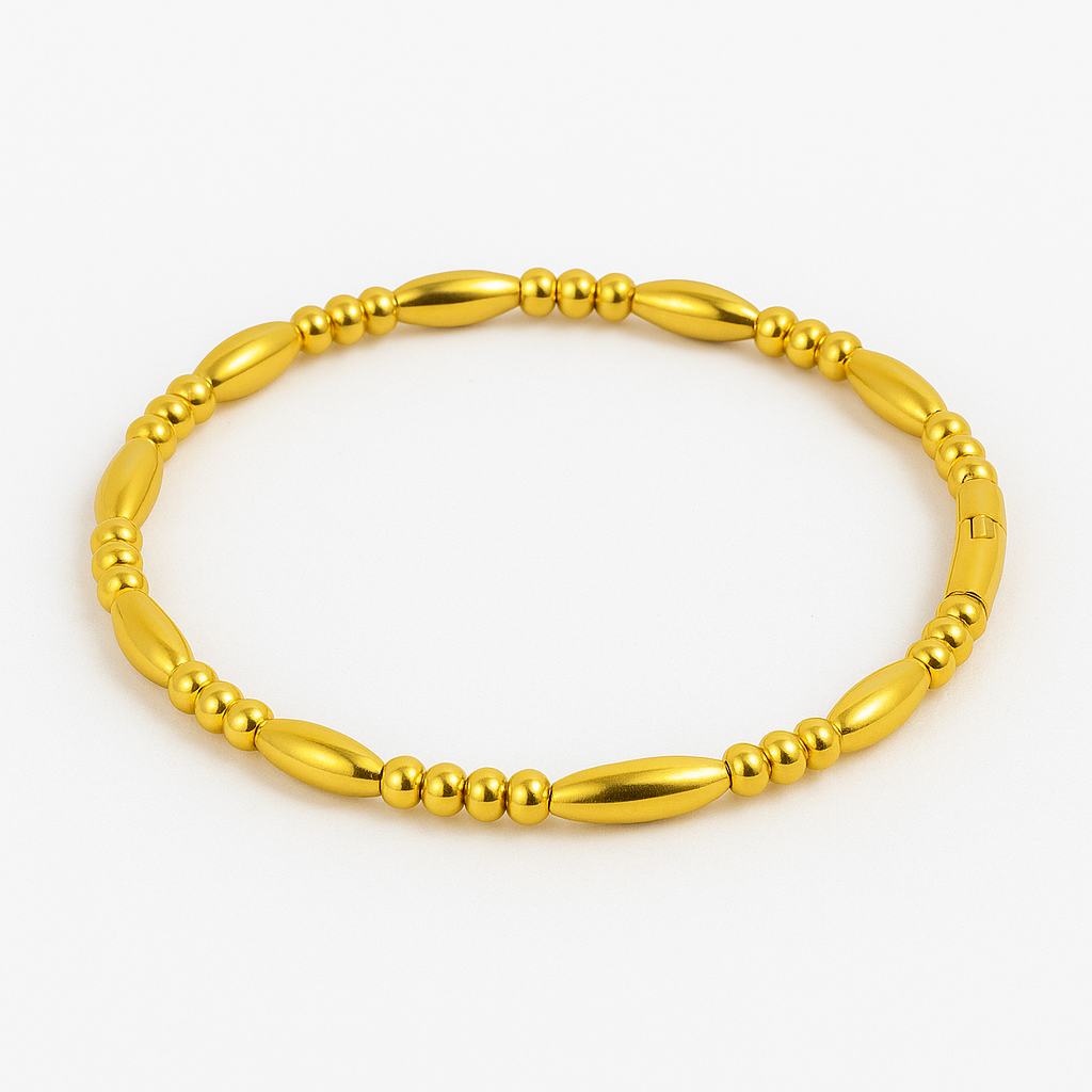 Beaded Elegance Bangle