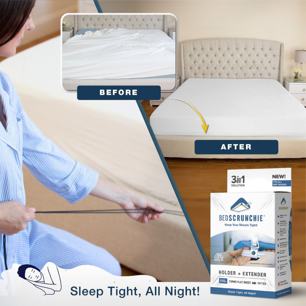 Bed Scrunchie® 360° Bed Sheet Holder