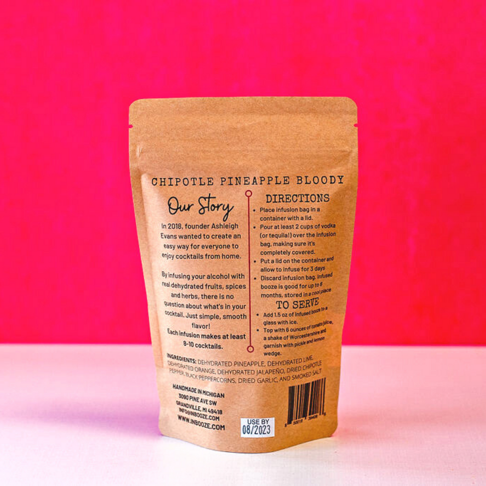 Chipotle Pineapple Bloody Mary Alcohol Infusion Cocktail Kit