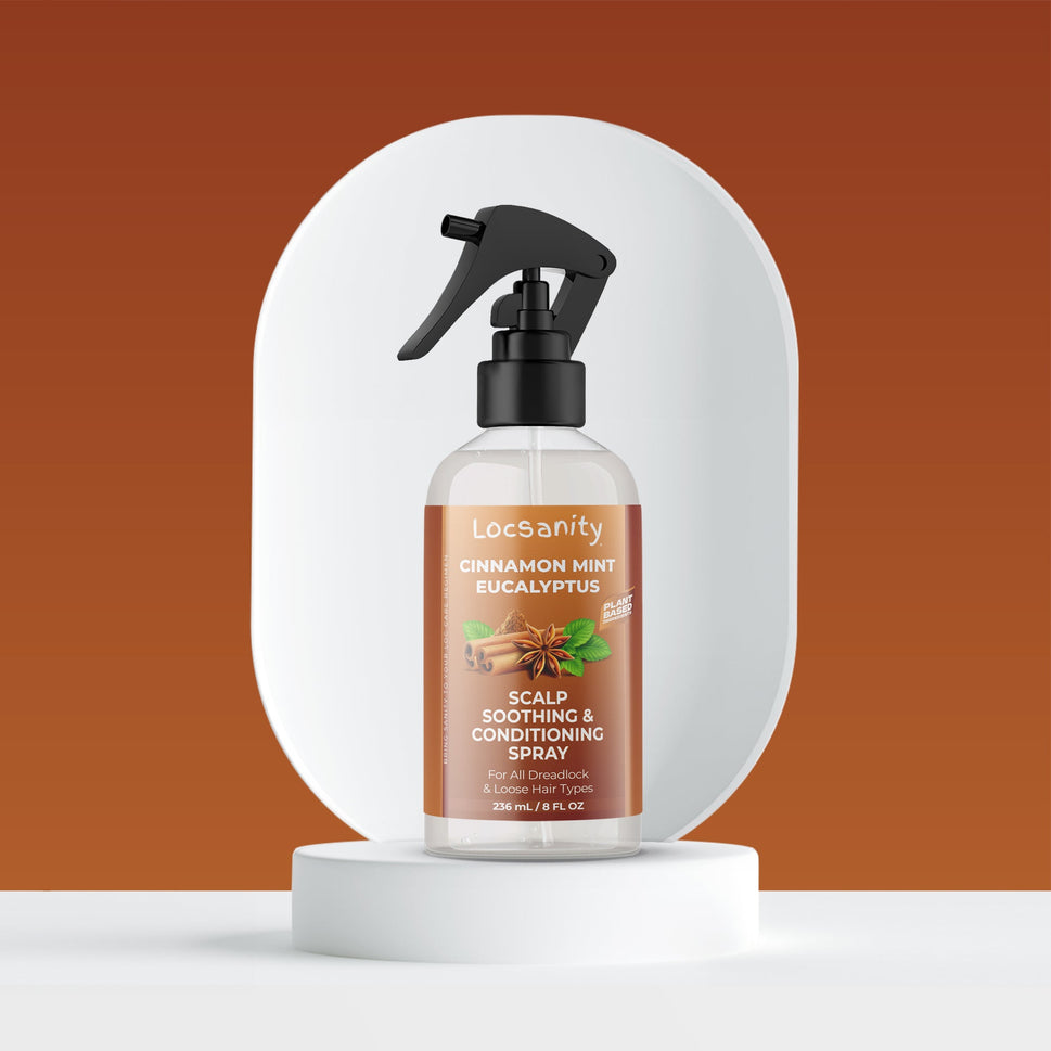 Locsanity Cinnamon Mint Eucalyptus Scalp Soothing & Conditioning Spray