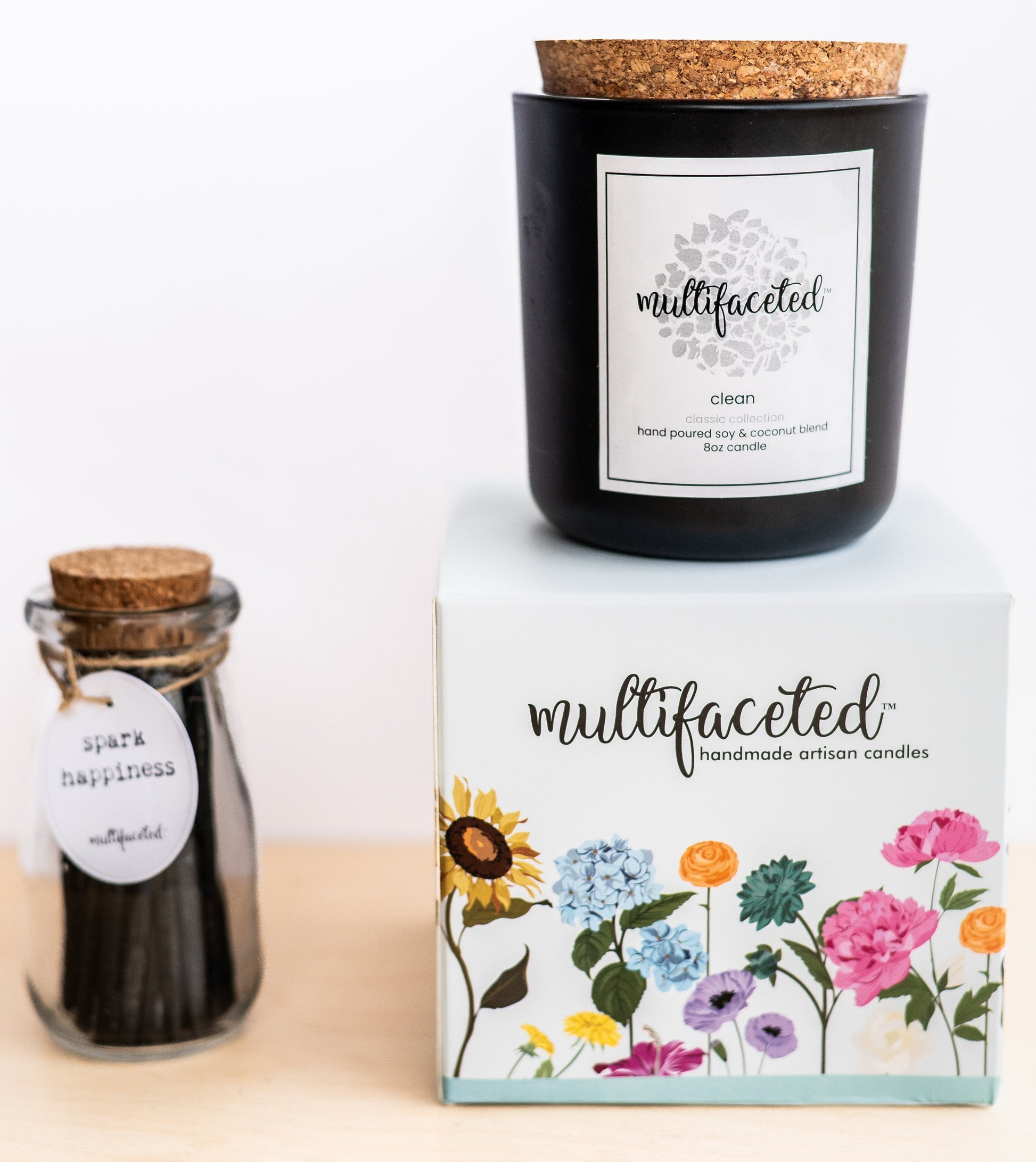 Clean Scent Candle - Eco-Friendly 8 oz.