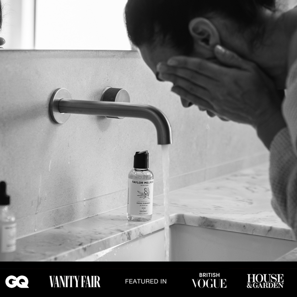 Taylor Melrose® Mediterranean Bundle | Facial Serum + Facial Cleanser