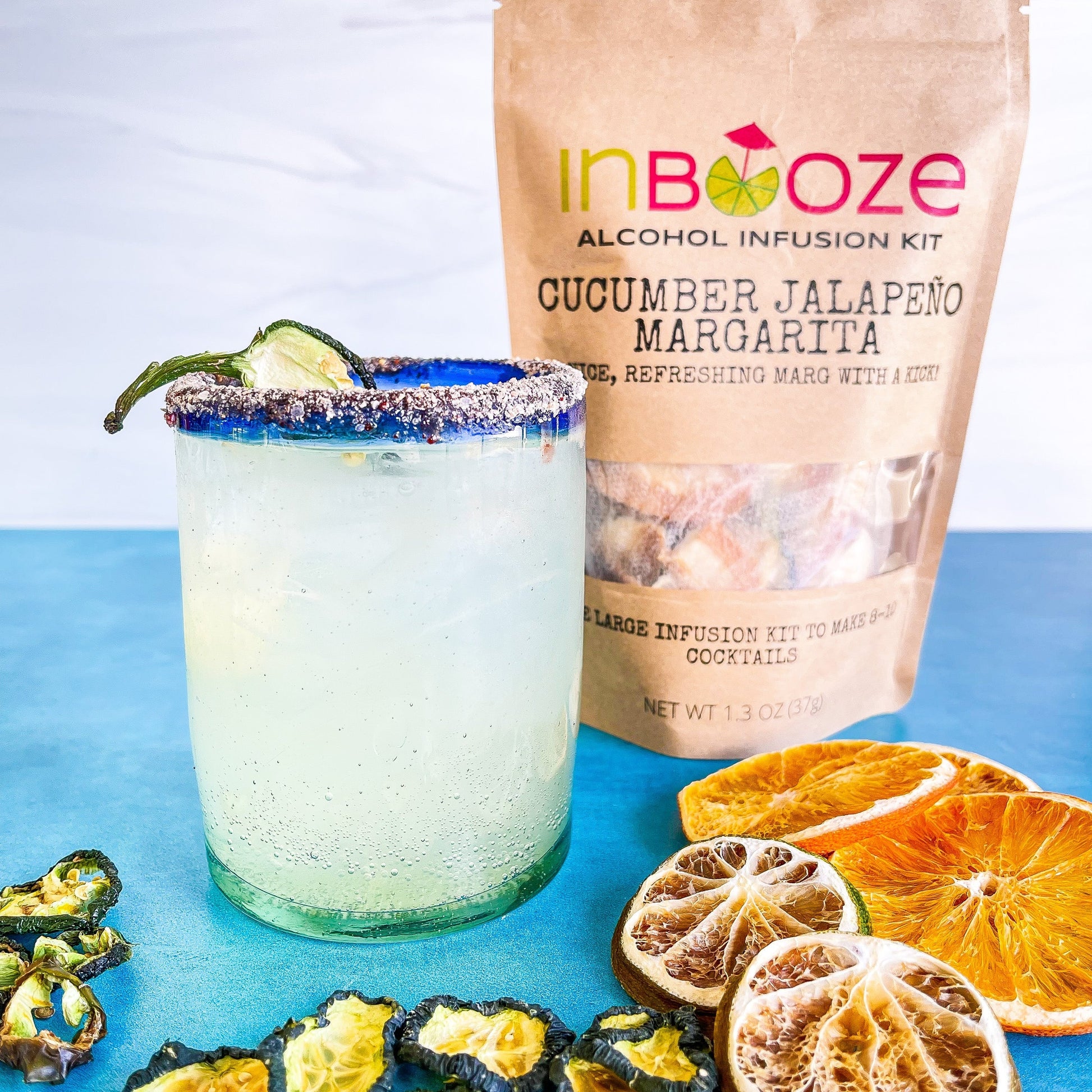 Cucumber Jalapeño Margarita Alcohol Infusion Cocktail Kit