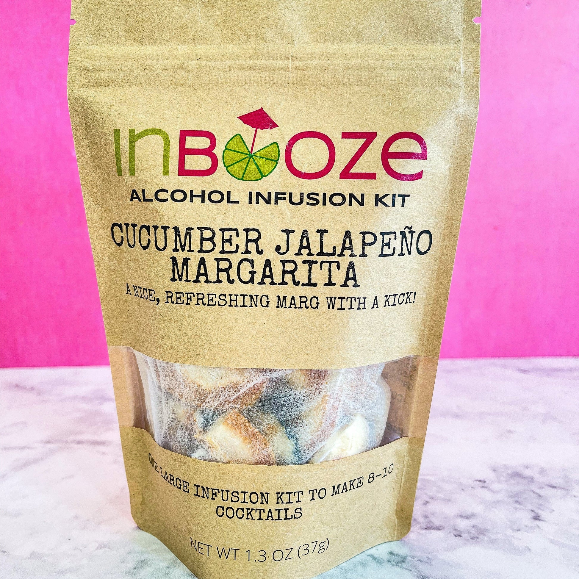 Cucumber Jalapeño Margarita Alcohol Infusion Cocktail Kit