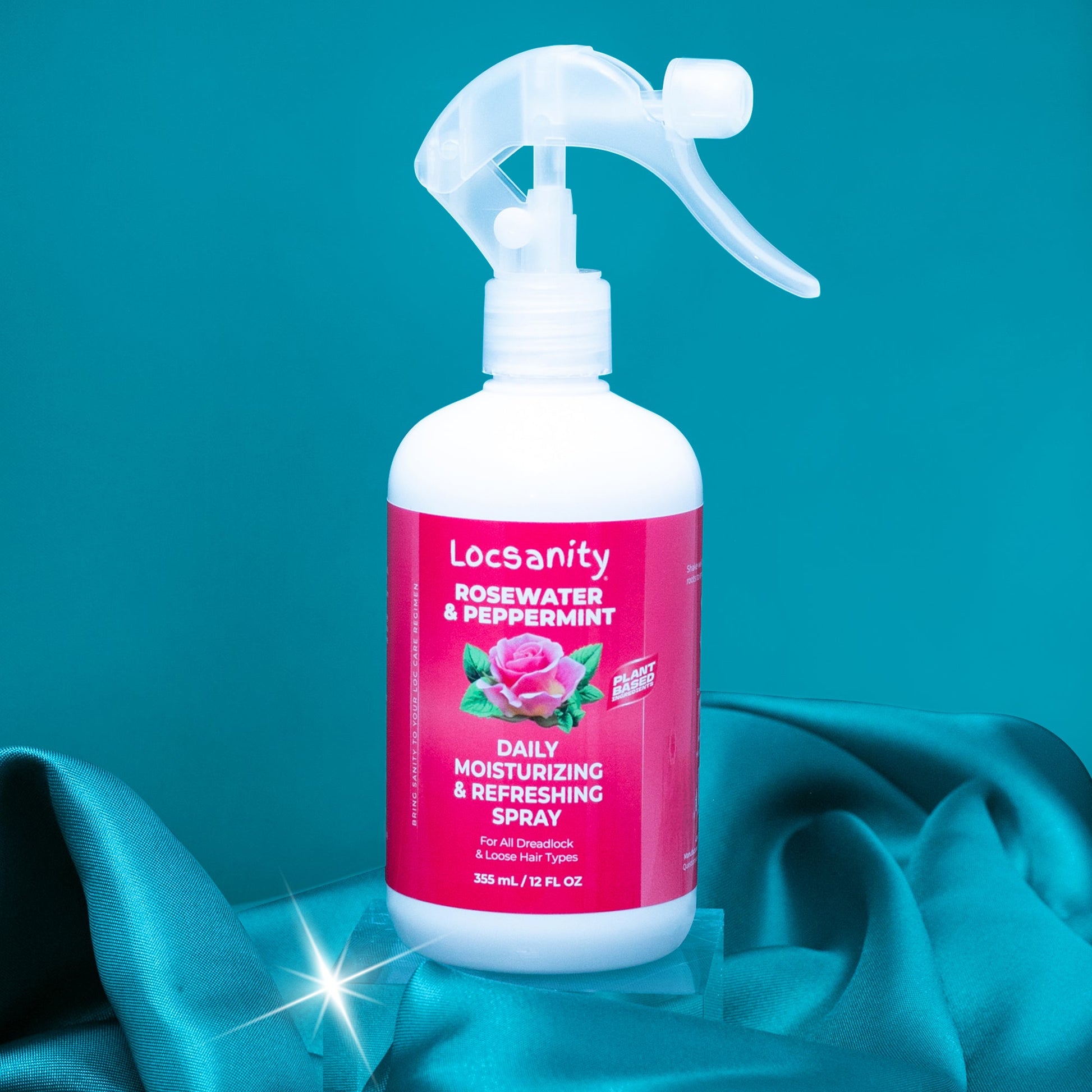Locsanity Rosewater and Peppermint Daily Moisturizing/Refreshing Spray