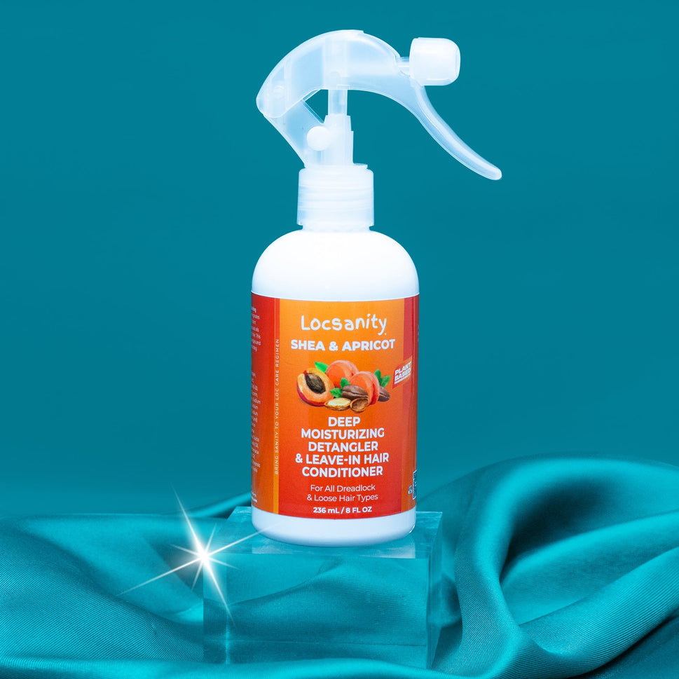 Locsanity Shea and Apricot Loose, Deep, Moisturizing Detangler & Leave-In Conditioner