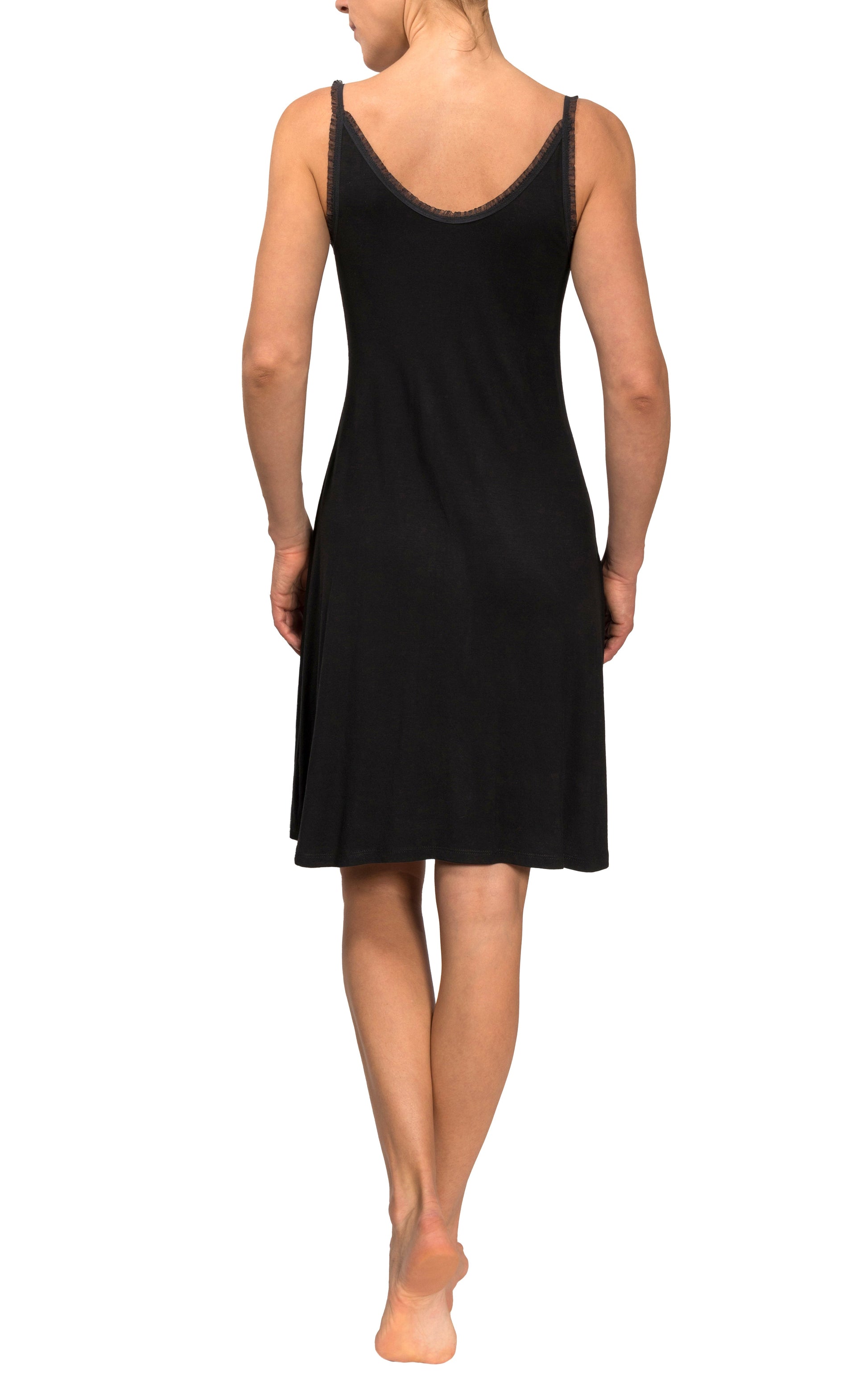 Sasha Babydoll Nightgown - Cotton Blend Jersey