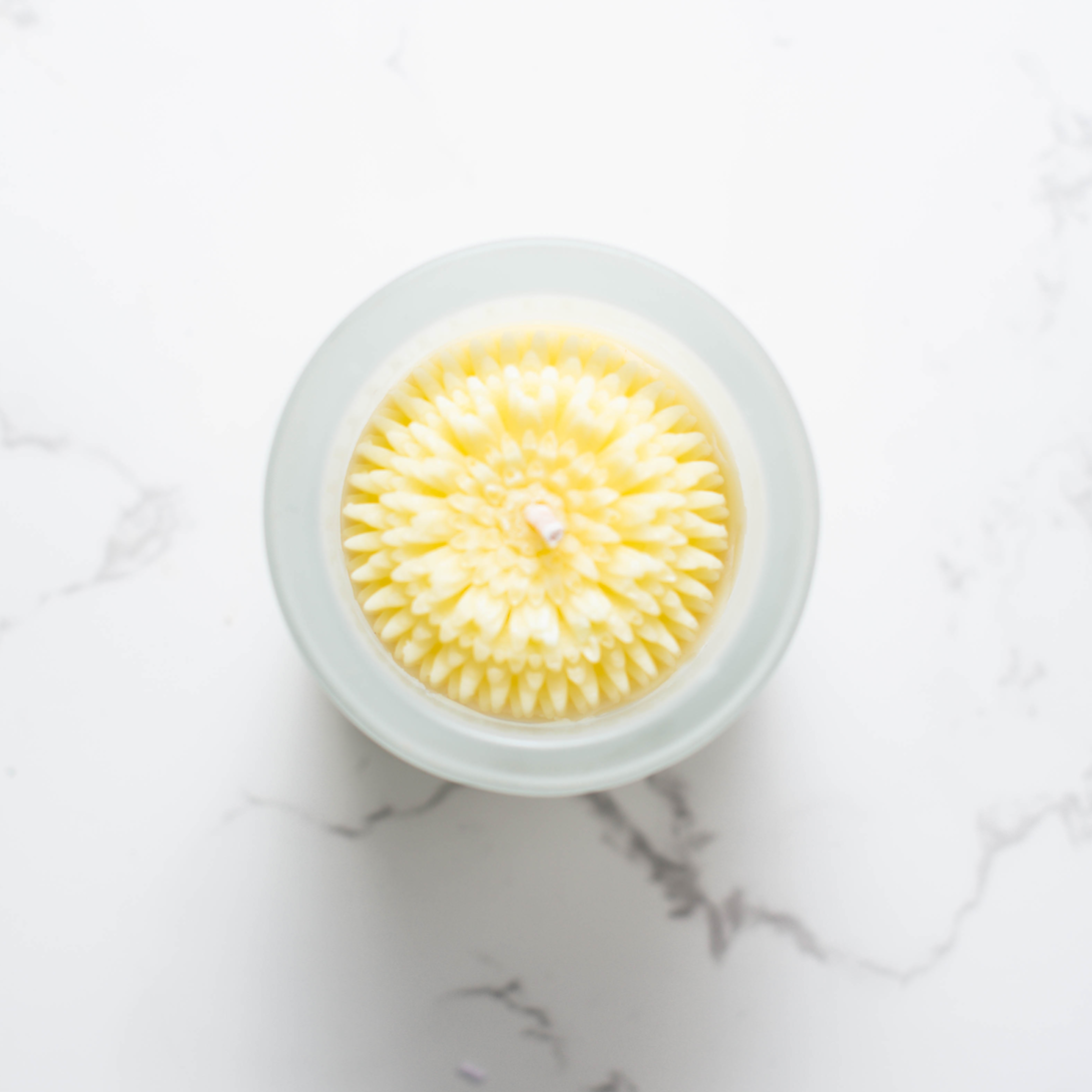 Dandelion Flower Candle