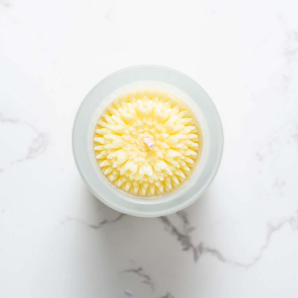 Dandelion Flower Candle