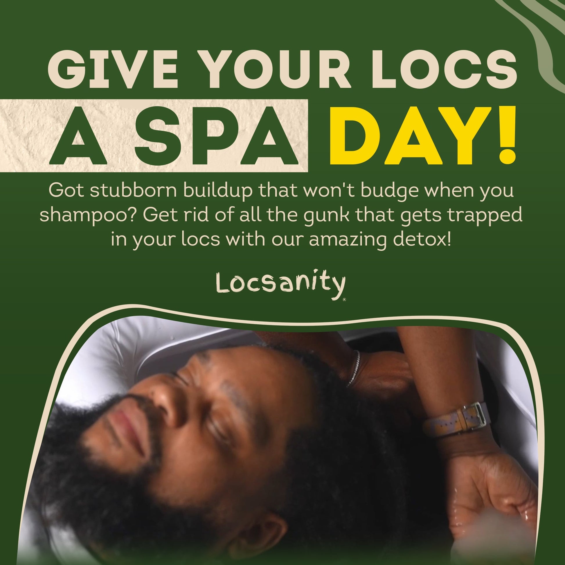 Locsanity Rosewater and Peppermint Deep Clean Detox and Rejuvenating Dreadlock Powder