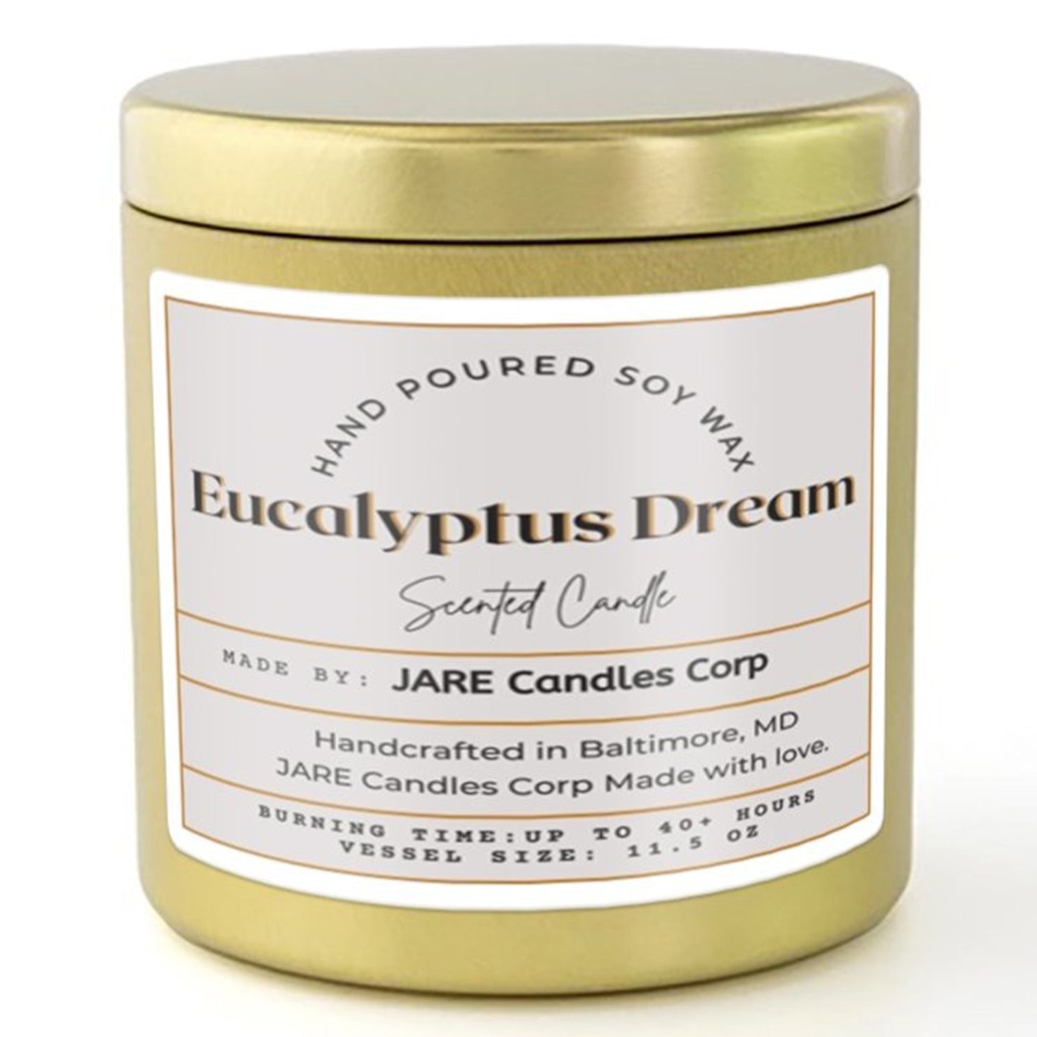 Eucalyptus Dream - Red Currant, Spearmint - Soy Wax Scented Candle
