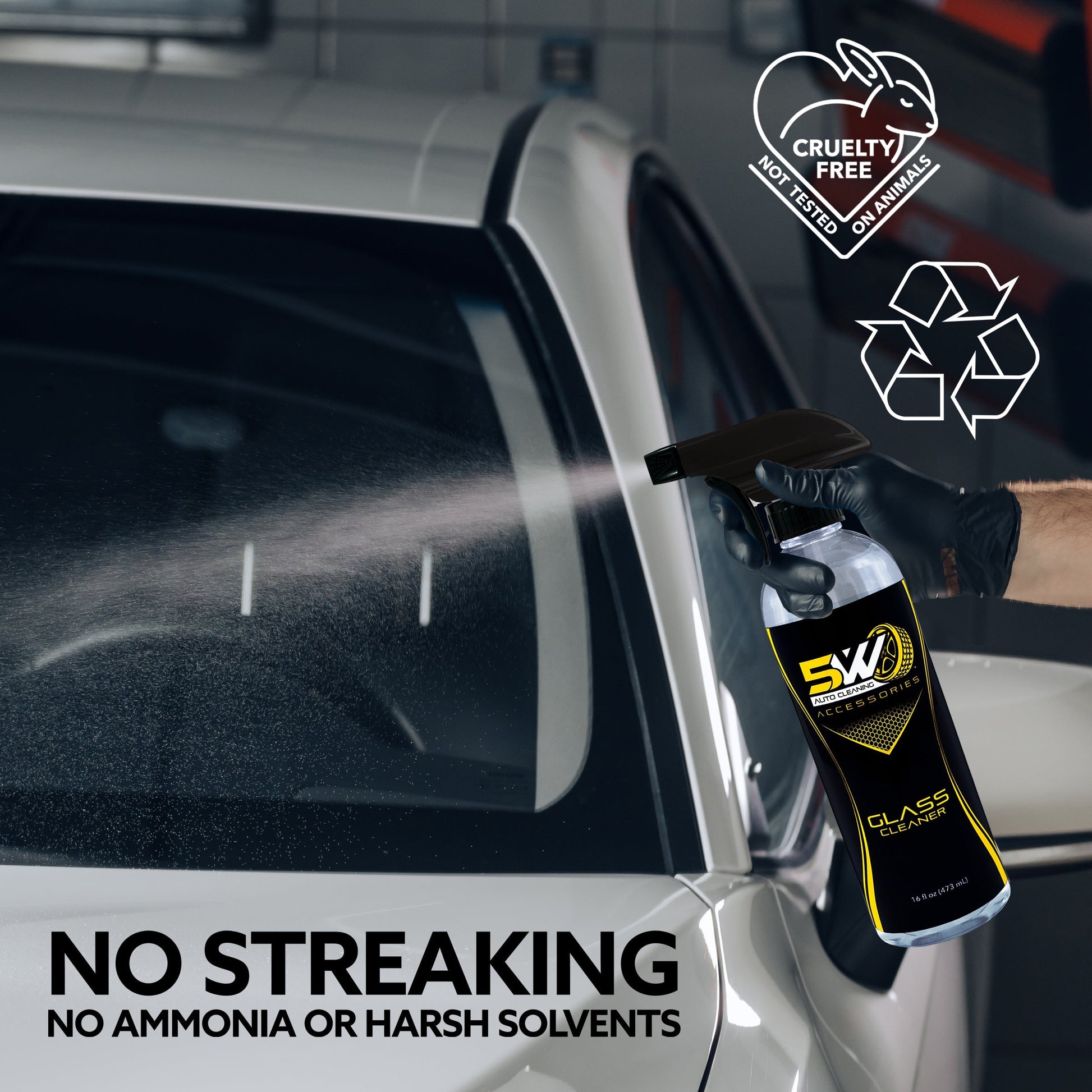 5W Auto - Glass Cleaner