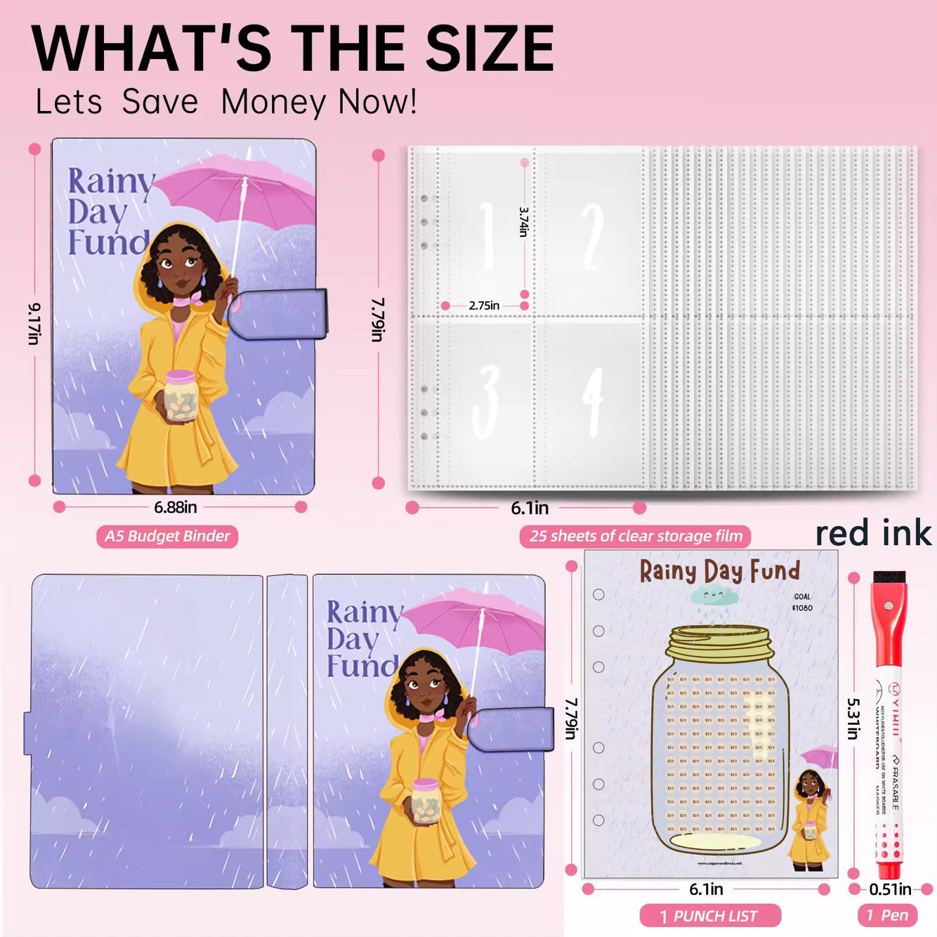 Rainy Day Fund Savings Binder