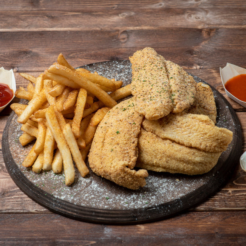 Perfectly Seasoned Chicken & Fish Breading with Original Hot Sauce - Variety 3 Pack