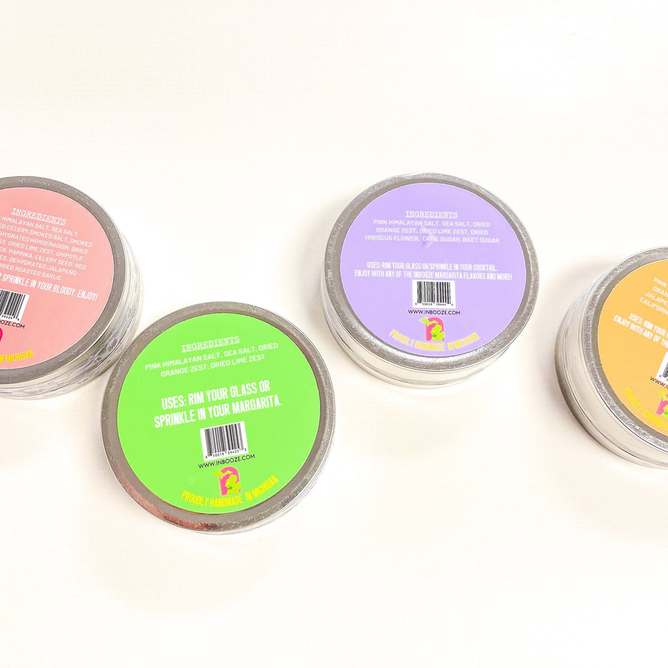 InBooze™ Salt Rim Tins - Cocktail Salts by InBooze™